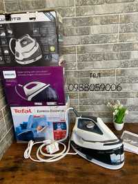 Праска з парогенератором, утюг,паровая станция Philips Rowenta Tefal