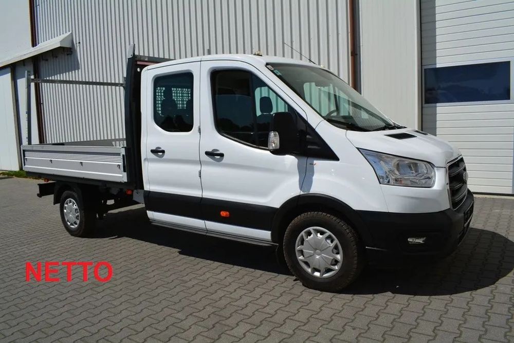 Ford FORD TRANSIT doka NOWY MODEL  MK9 skrzynia KLIMATYZACJA brygadówka dubel kabina