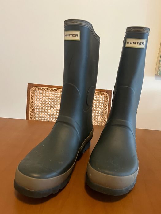 Botas de borracha para jardinagem da Hunter Boots