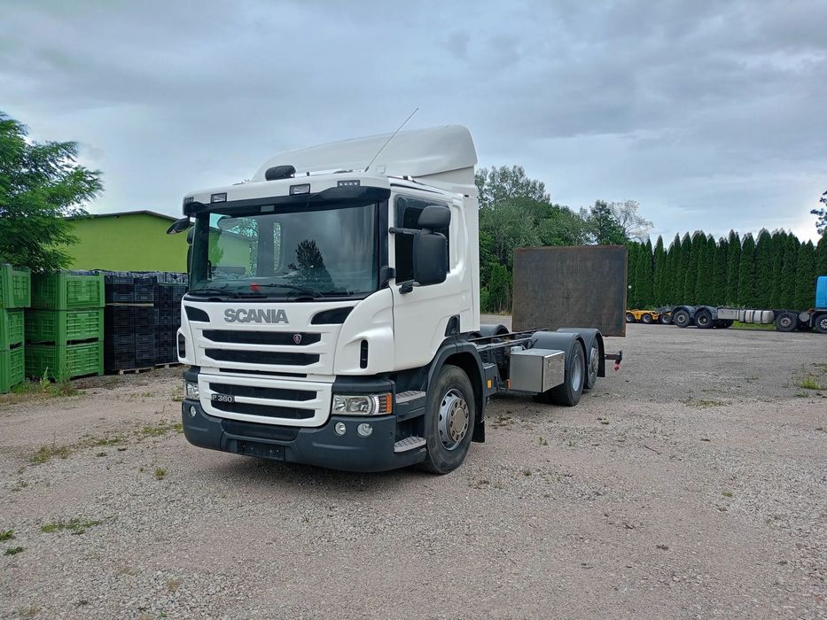Scania P360  Scania P360 Rama do zabudowy Swieżo sprowadzona.