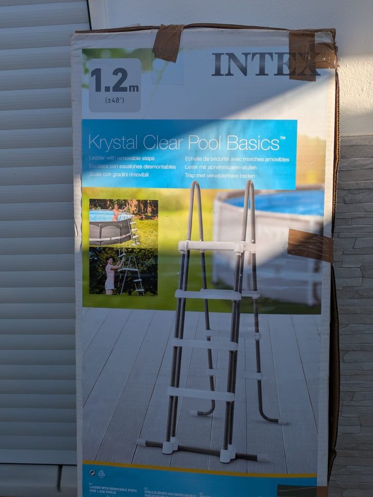 Escadas para piscina intex