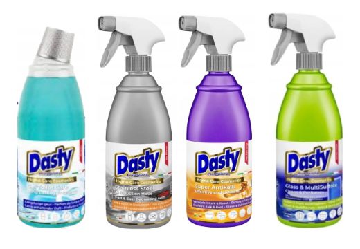 Dasty Zestaw - odkamieniacz, płyn do płyt indukcyjnych, żel do WC