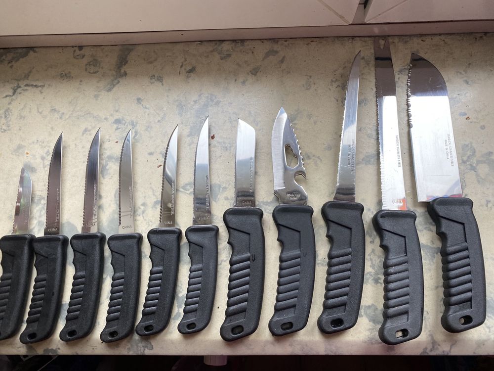 Noże kuchenne 12 szt