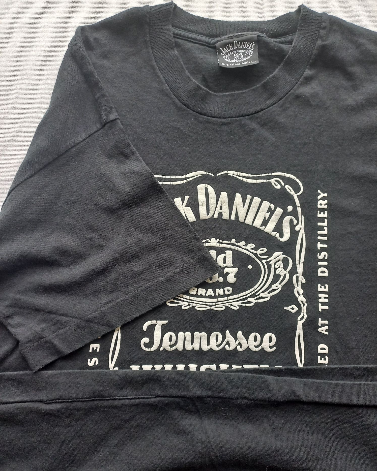 Винтаж мерч футболка Jack Daniel's size L 80гг