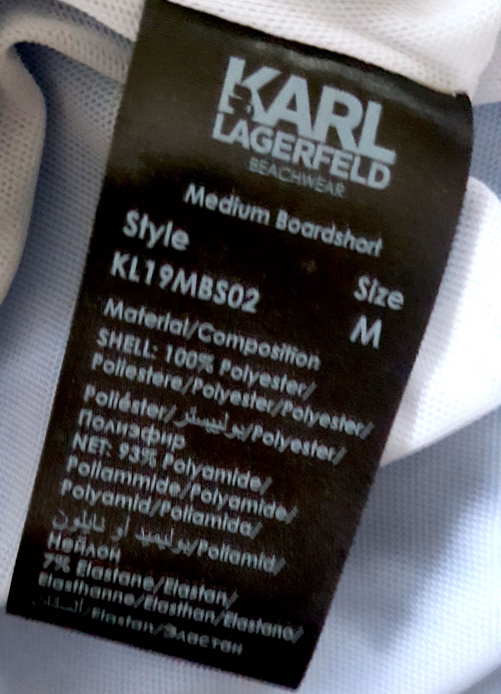 Karl Lagerfeld__Spodenki kąpielowe roz.M /84pas  NIETRAFIONY PREZENT