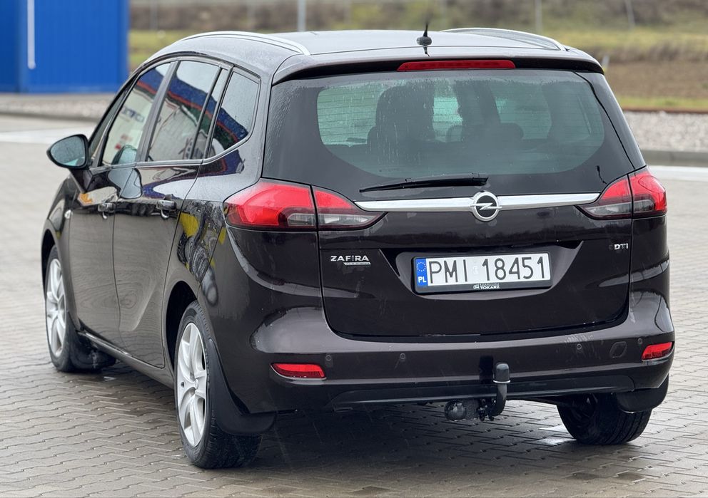 Opel Zafira C 2.0 CDTI ECOTEC 130KM, piekny brazowy kolor, zadbana