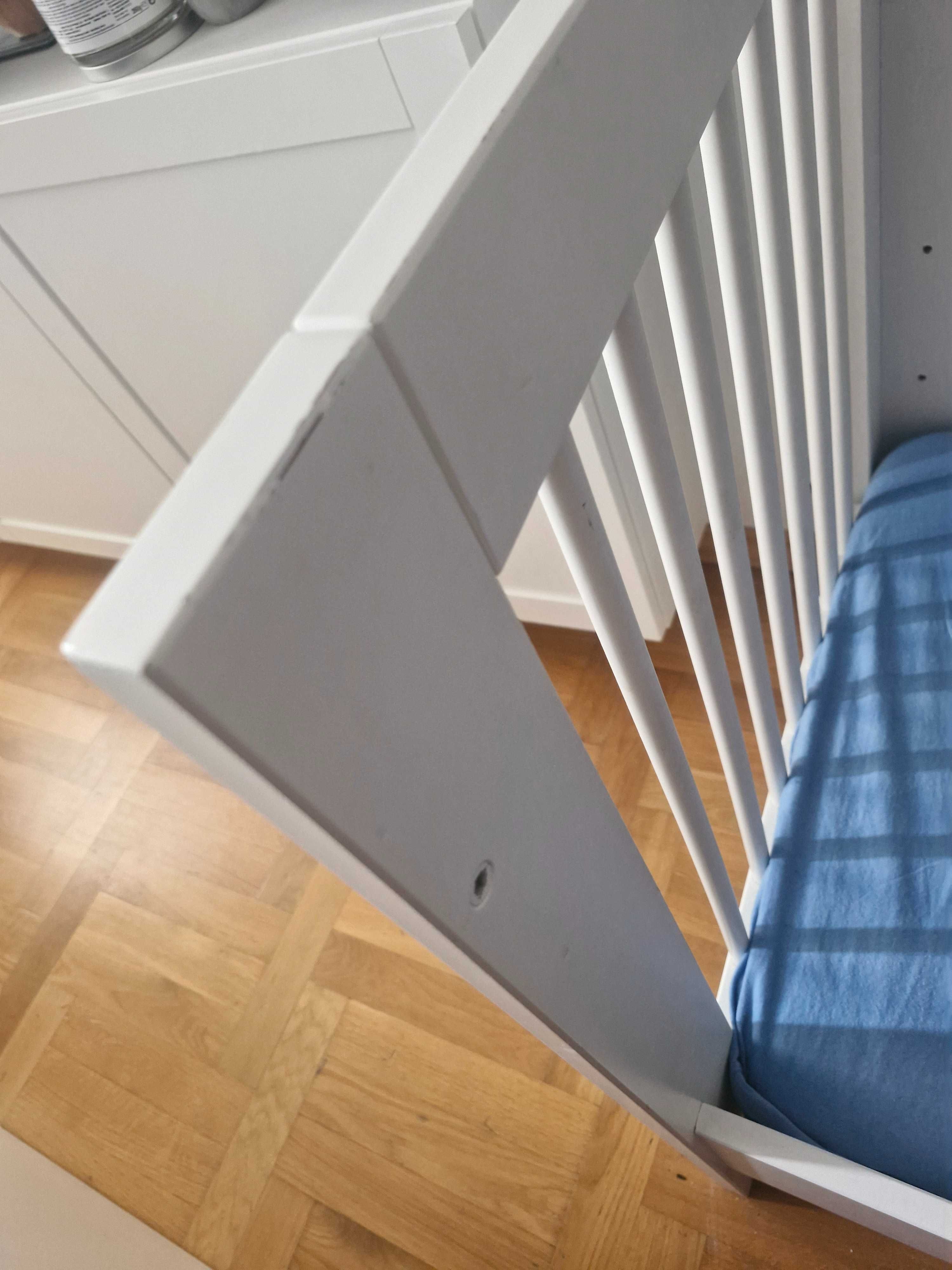 Łóżeczko tapczanik pinio basic 60/120 z szufladą