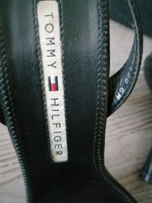 Sandałki na obcasie Tommy Hilfinger