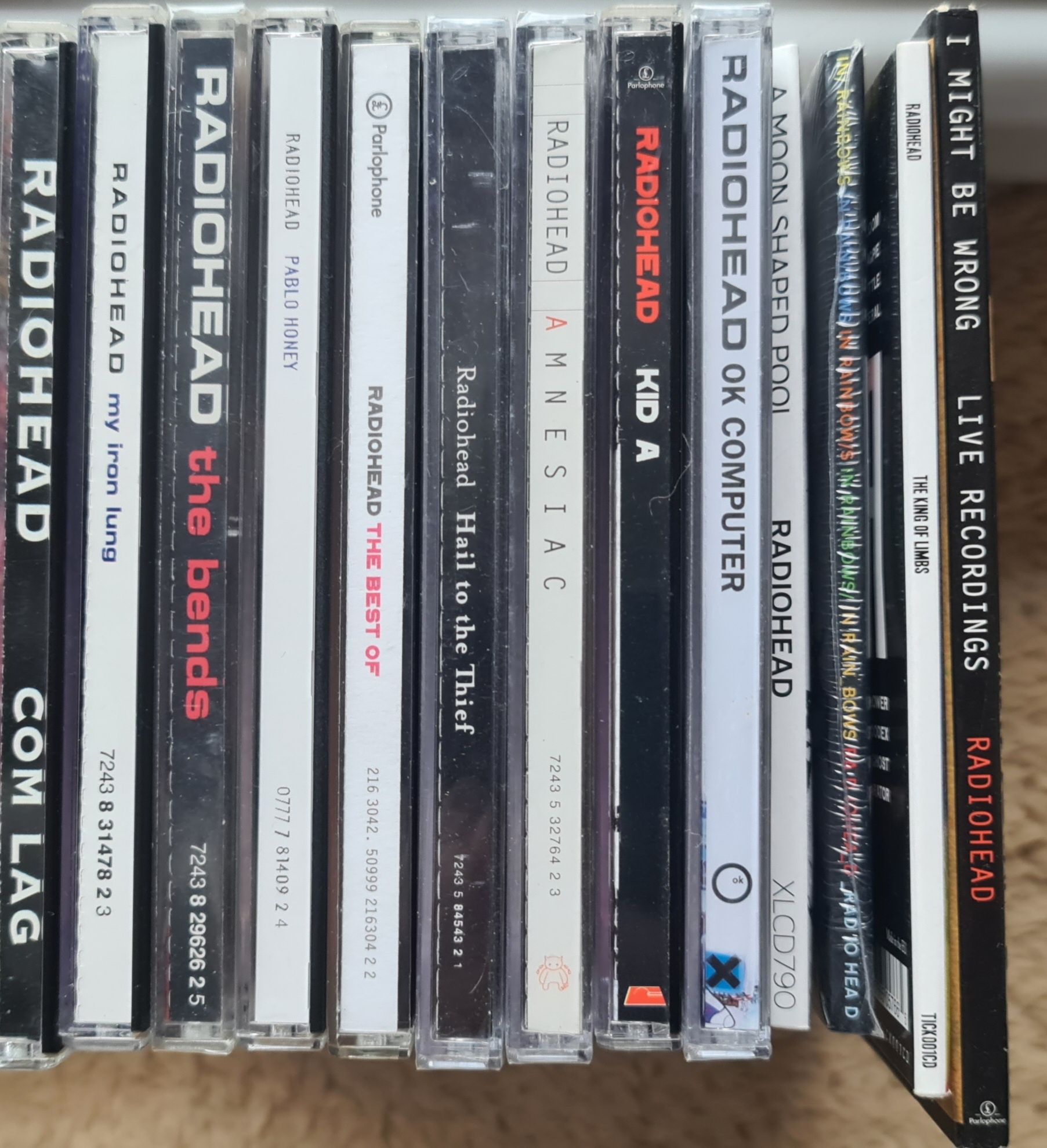 Sprzedam 13cd super grupy Radiohead.