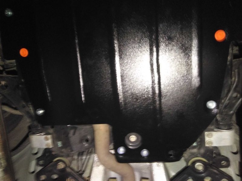 Защита поддона двигателя Chevrolet Malibu 2015+ Захист картера двигуна