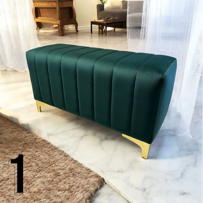 Pufa Ławeczka do przedpokoju glamour