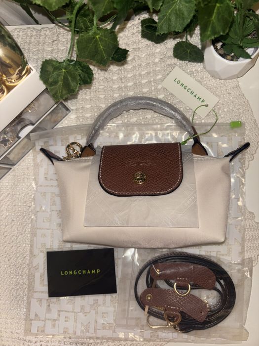 Mini Longchamp Bege