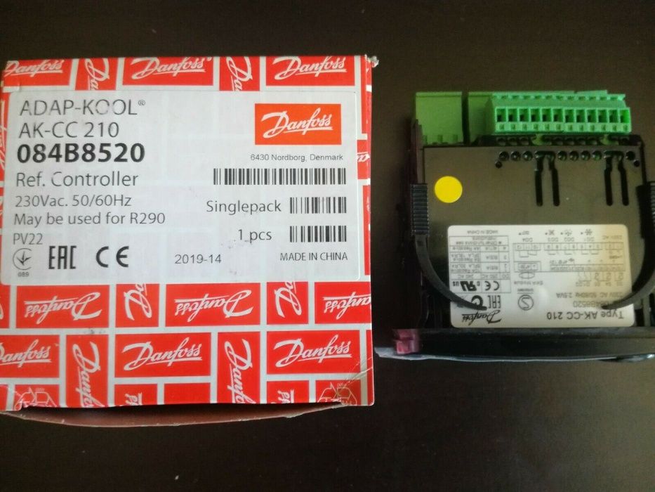 Termóstato DANFOSS AK-CC 210 NOVO