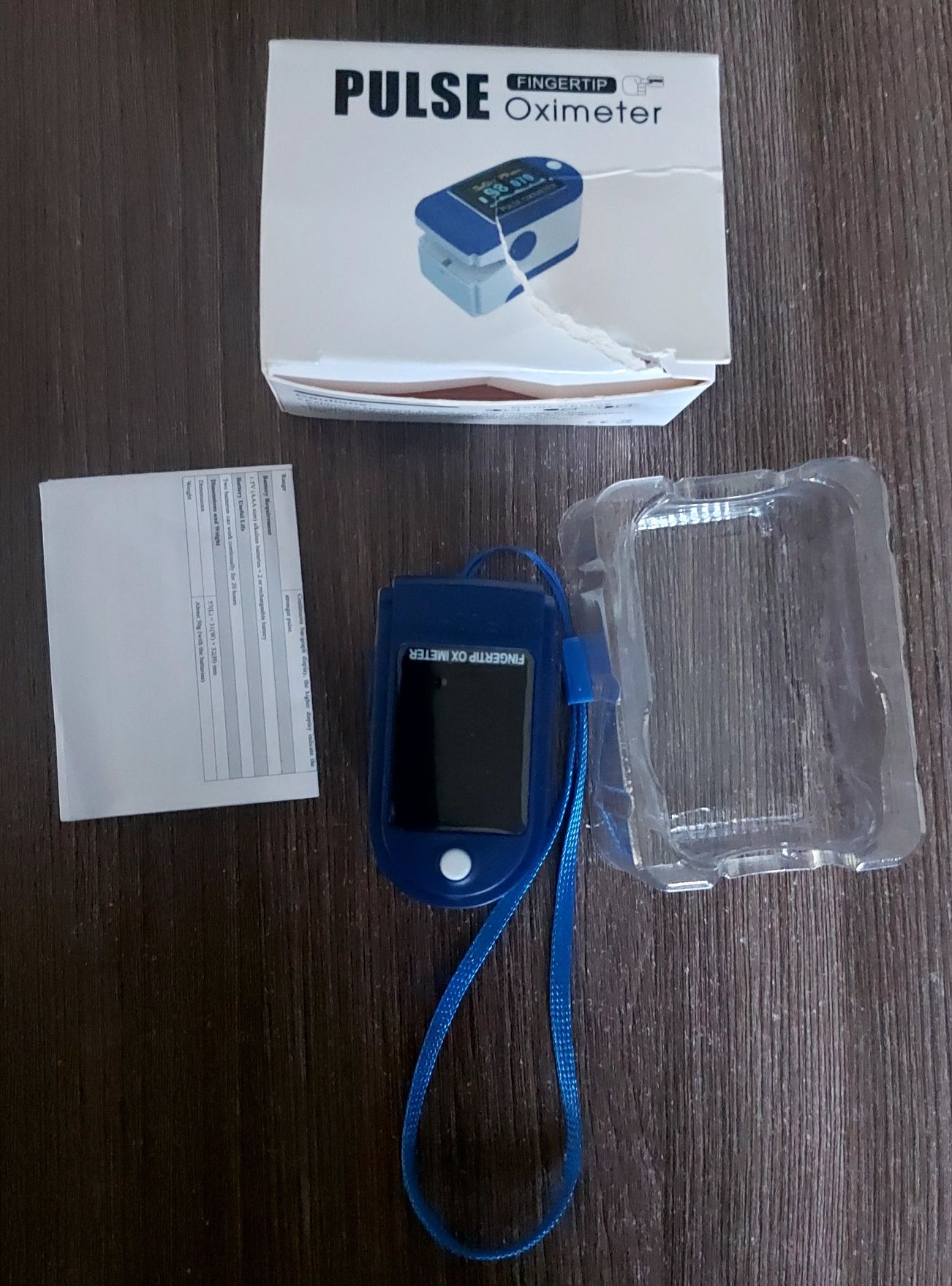 Pulsoksymetr medyczny napalcowy Oximeter