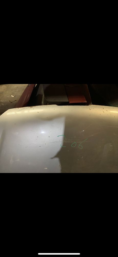 Capot Peugeot 206