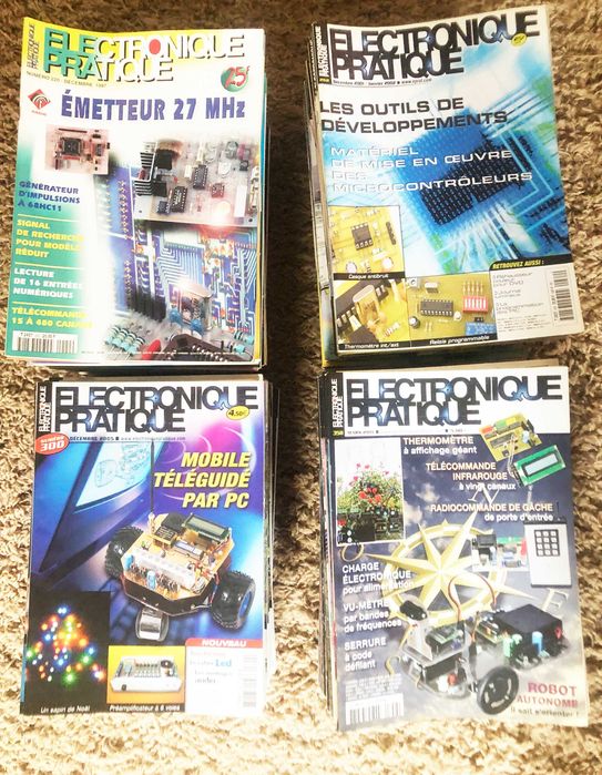 Revistas antigas Eletrónique Pratique