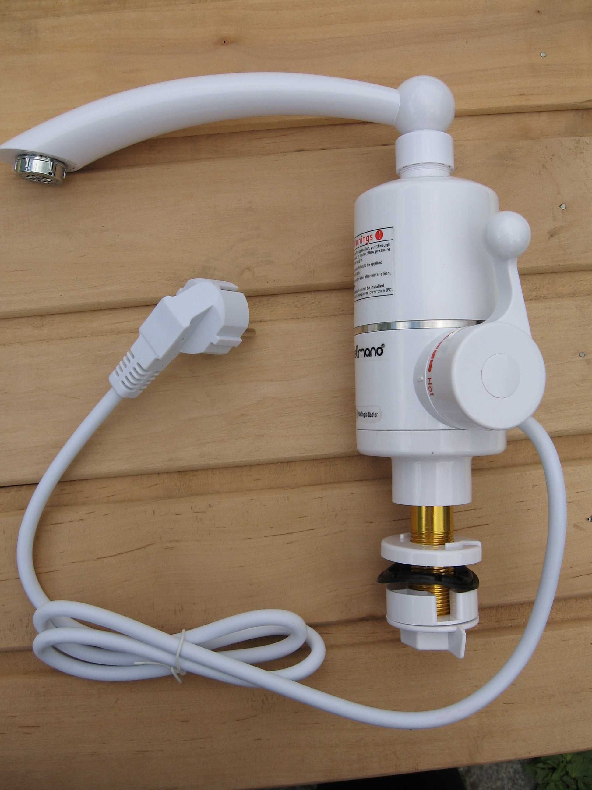 Электрический проточный водонагреватель 3 кВт для кухни и ванны