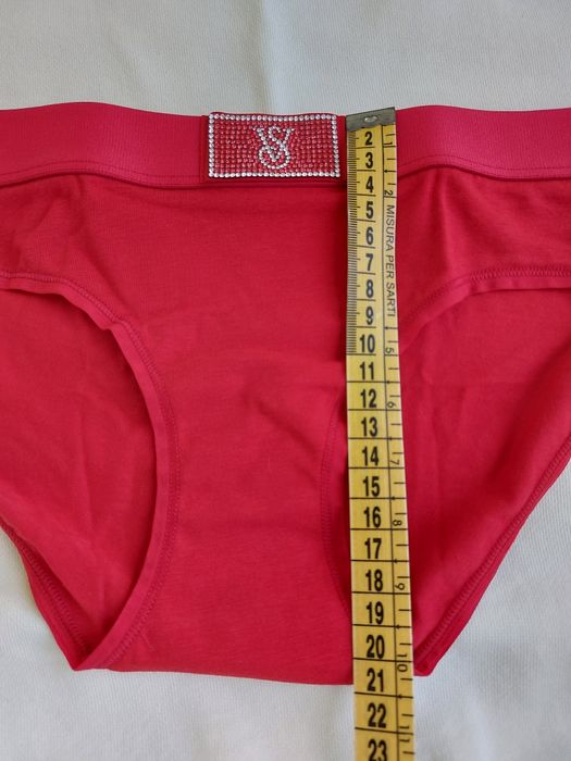 Бавовняні труси камінці трусики з камінням Victoria's Secret розмір S