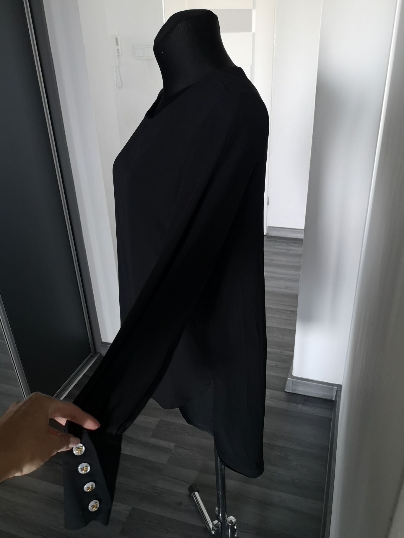 Elegancka bluzka ficcarelli s czarna