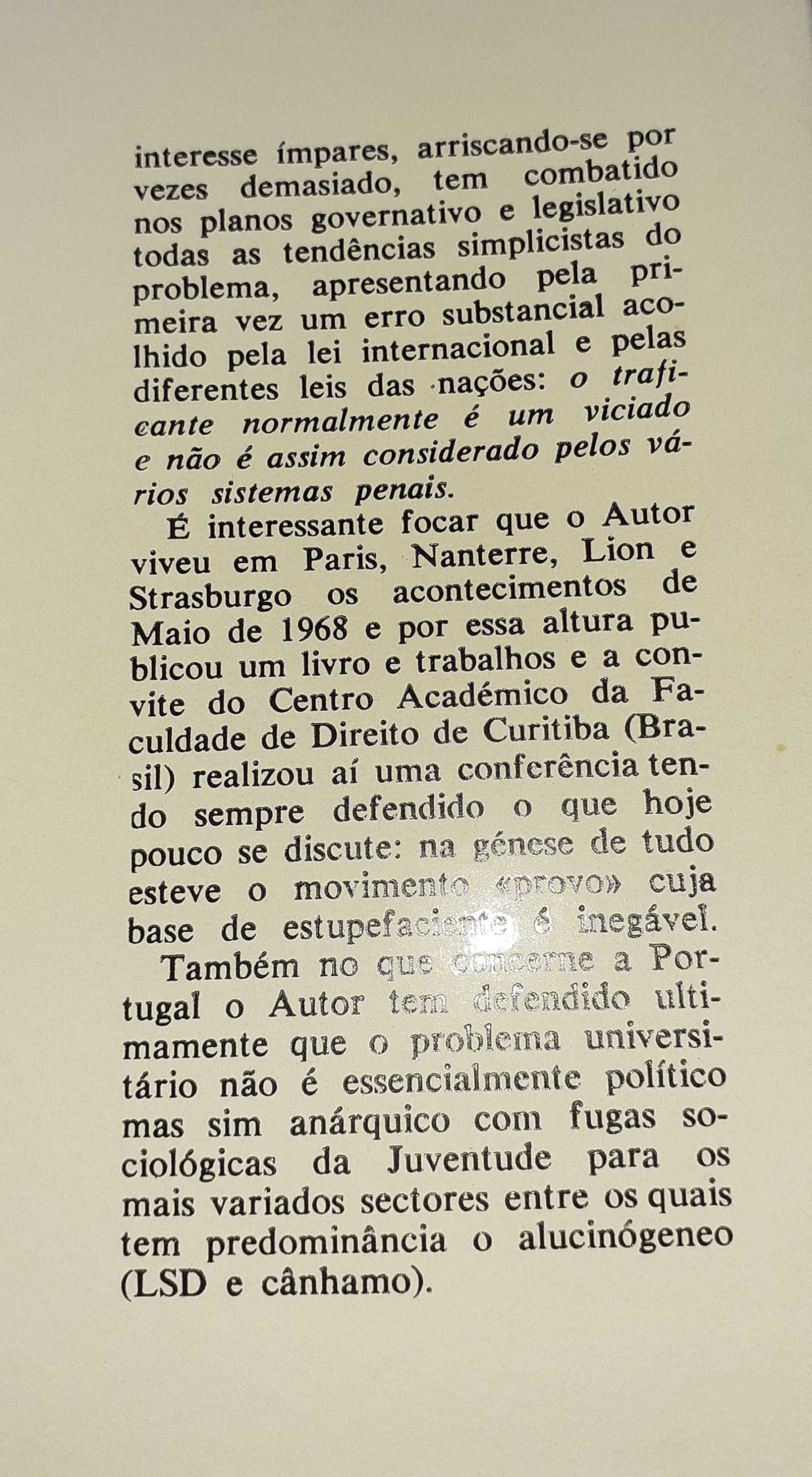 Livro Droga é Lei