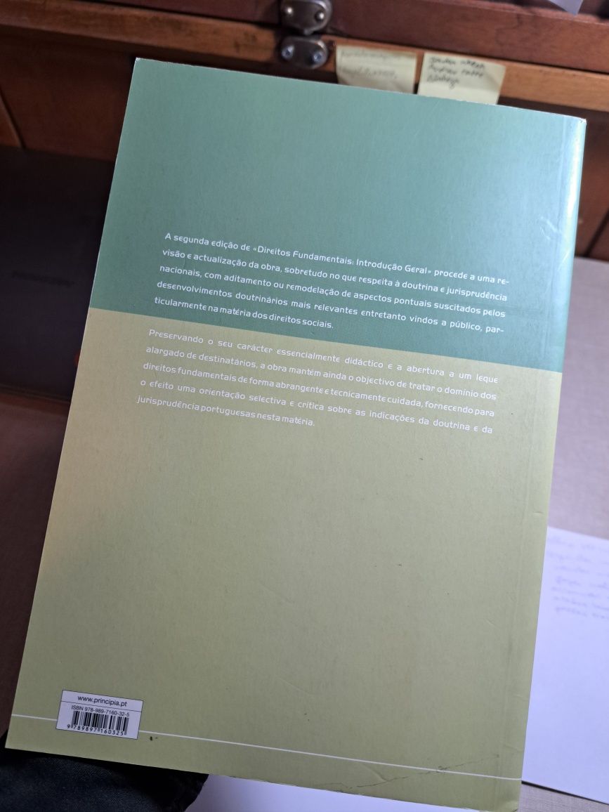 Livro Direitos Fundamentais – Como Novo – Envio Rápido!