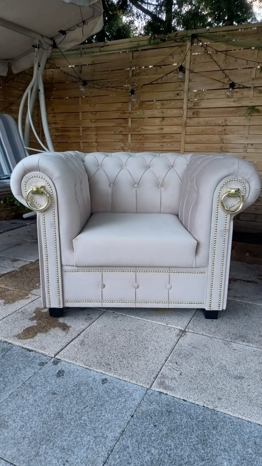 Sofa Chesterfield IV III II I. Narożnik.