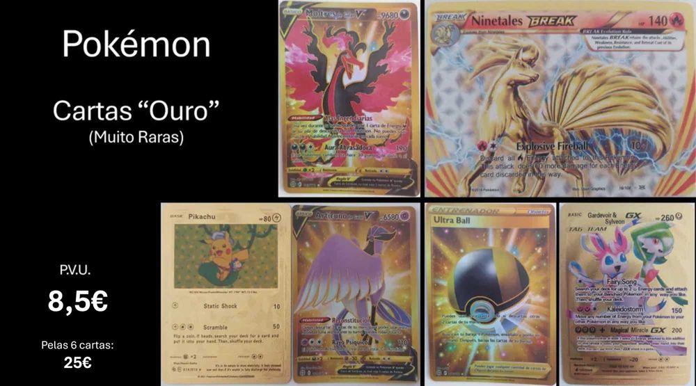 CARTAS POKÉMON: Coleciona cartas raras e poderosas!