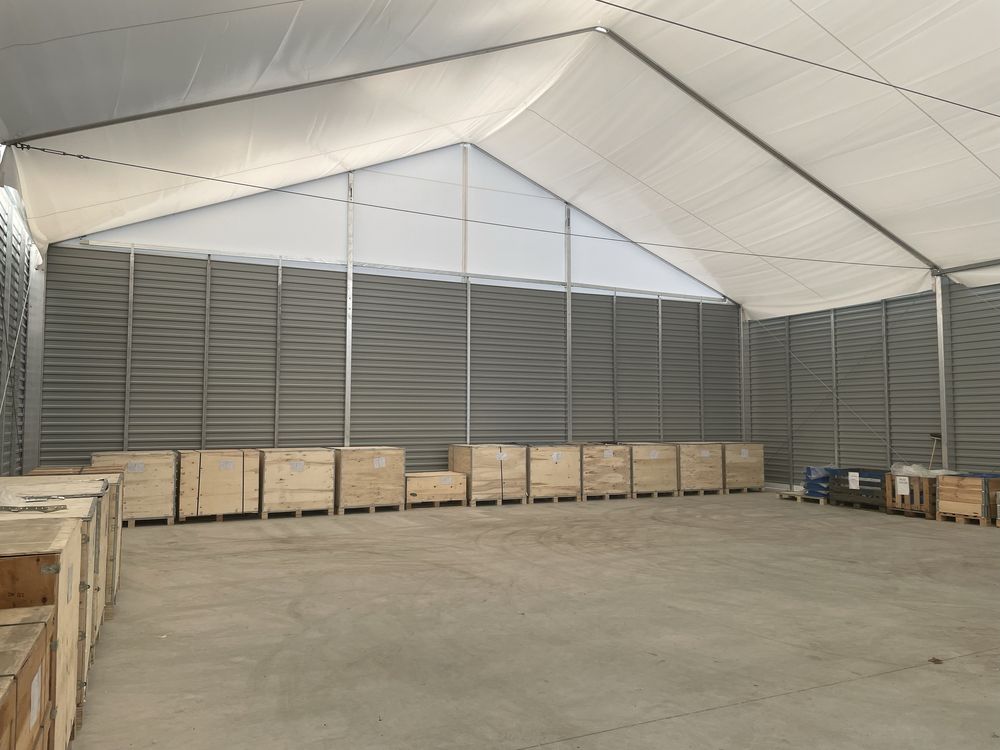 NOWA Hala Magazynowa aluminiowa 15X15X4,5 Producent