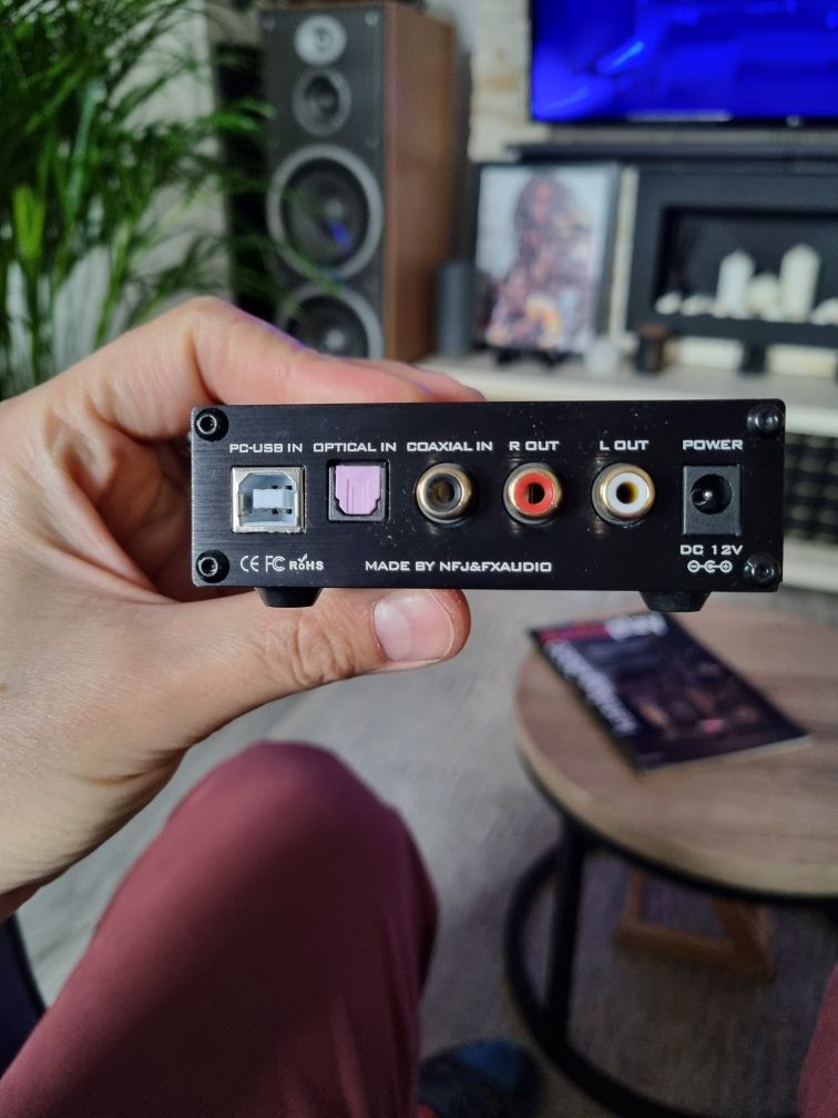 DAC FX AUDIO X6 Karta dźwiękowa wzmacniacz słuchawkowy