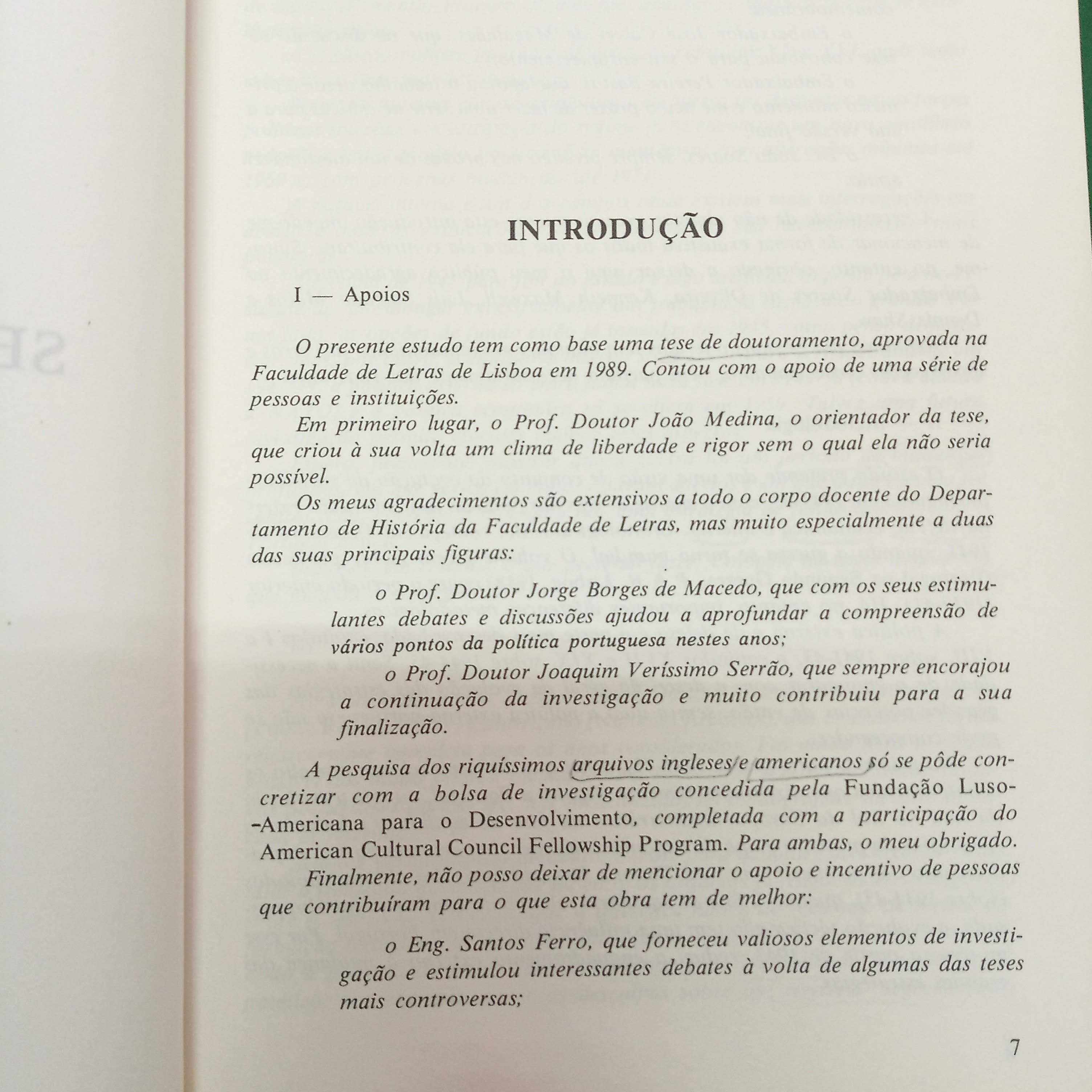 Portugal na Segunda Guerra Mundial  2 vols de António Telo