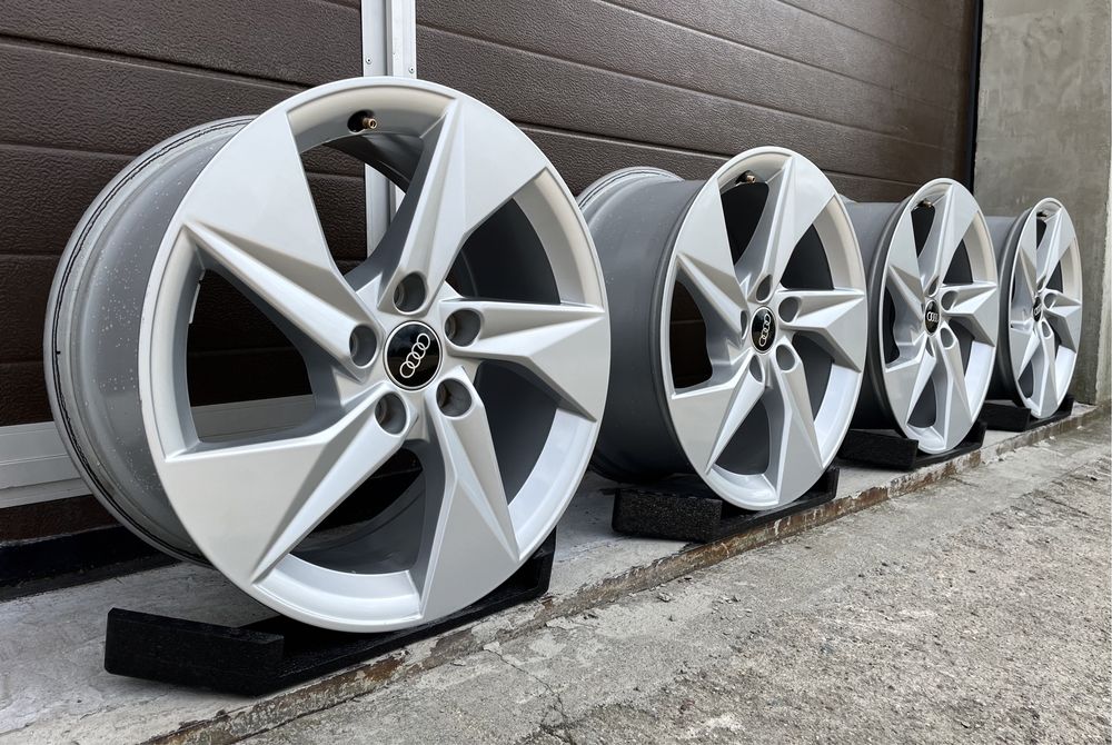 4x felgi aluminiowe 5x112 r17 et46 8J Alufelgi Oryginał Audi 17” |57,1