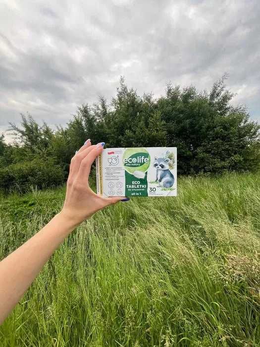 Ekologiczne tabletki do zmywarki Ecolife
