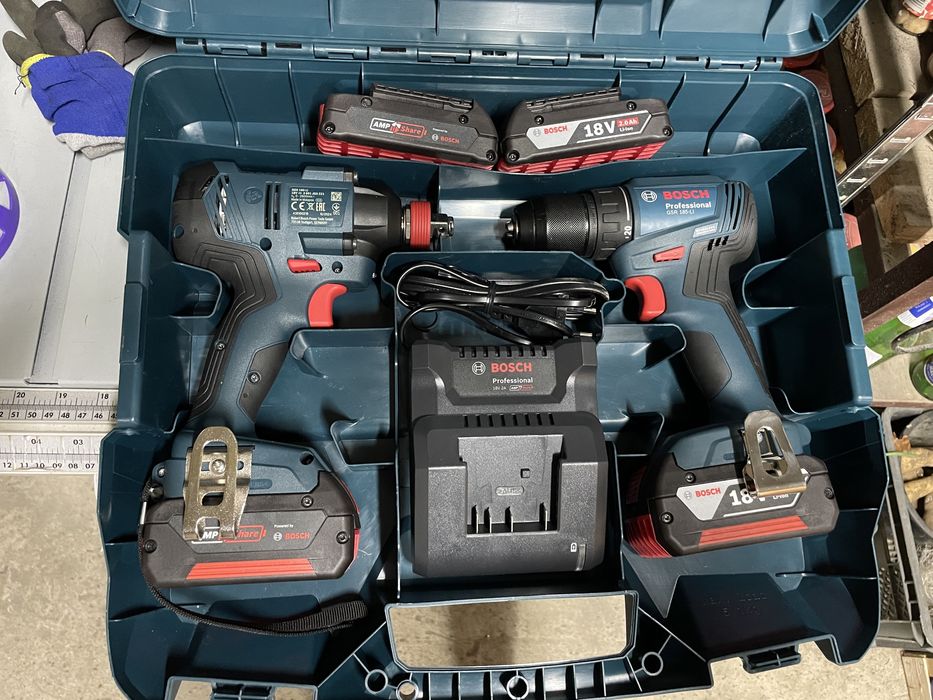 Zestaw narzędzi akumulatorowych BOSCH