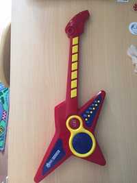 Guitarra eletrica para criança.