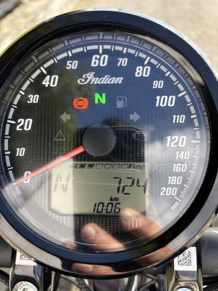 Indian FTR 1200 - com 700km