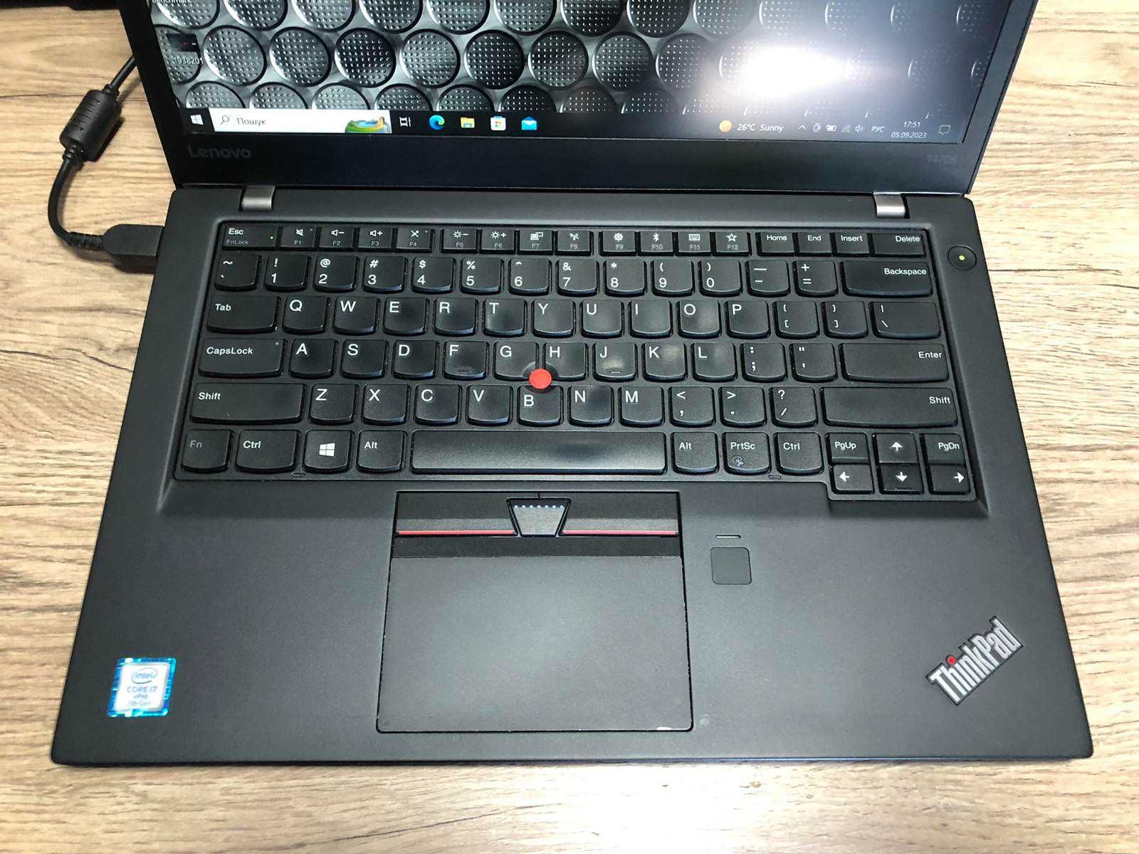 Ультрабук! Lenovo ThinkPad T470s | i7-7600u | 16Gb | SSD 512Gb
