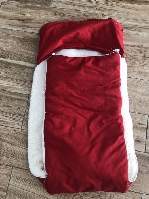 Ciepły, gruby, pokrowiec do wózka