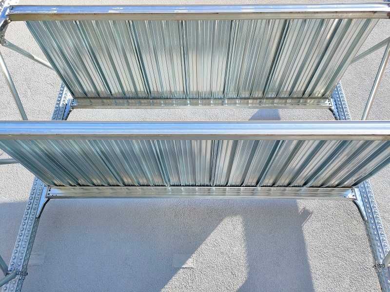 Regały magazynowe z wypełnieniem 300kg Metalsistem regał półkowy