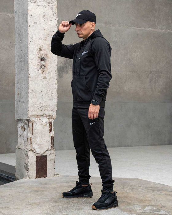 Спортивный костюм мужской Nike Air Daving Fleece зимний на флисе найк