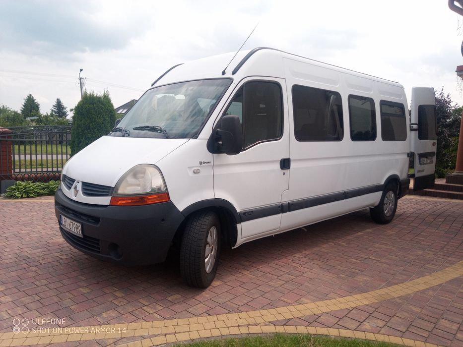 Renault Master 2, 2.5dci 120km 2009 rok 9 osobowy