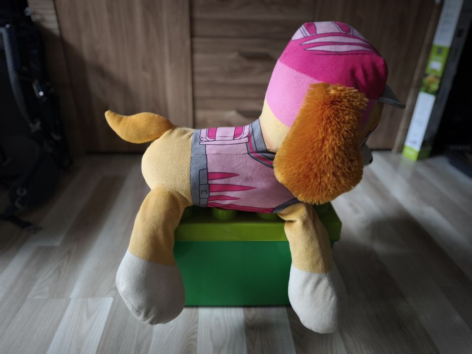 Maskotki Sky mała i duża z serii Psi Patrol.