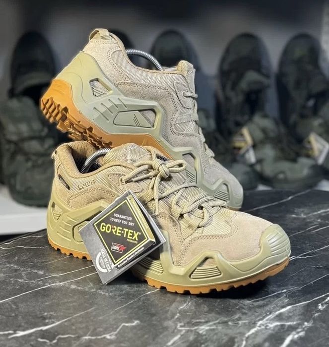 ‼️•Трекінгове взуття•‼️ Кросівки LOWA ZEPHYR GTX у кольорі койот 39-45