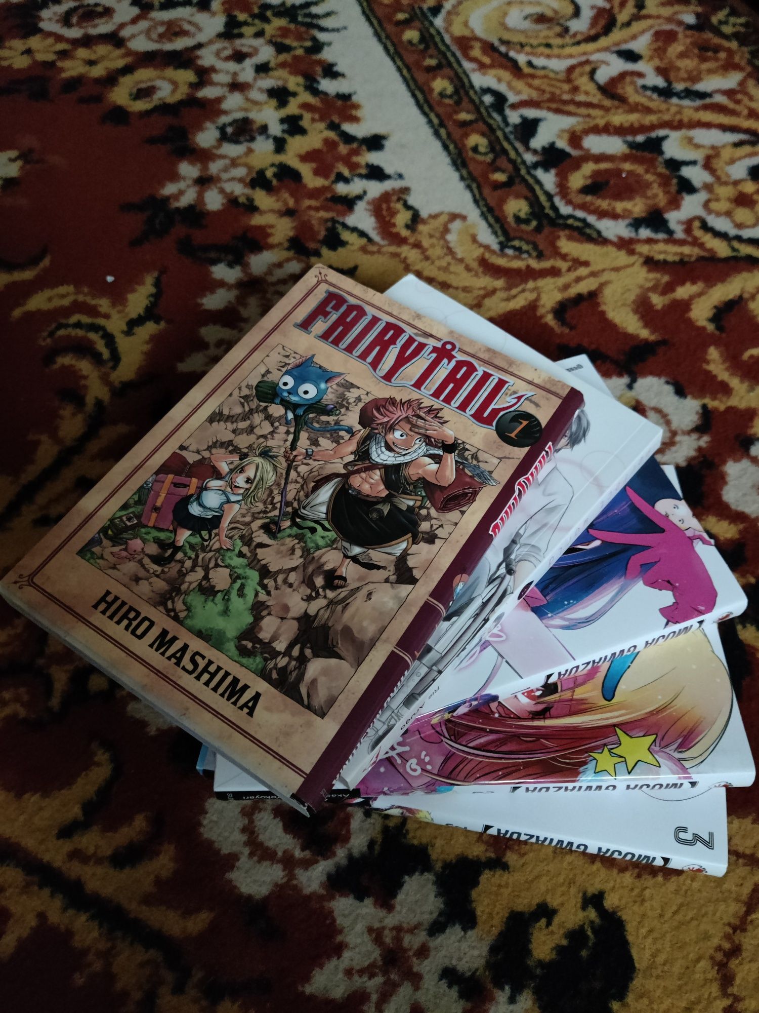 Moja gwiazda tom 1-3 akasaka + Perfect world+ fairy tail tom 1 manga