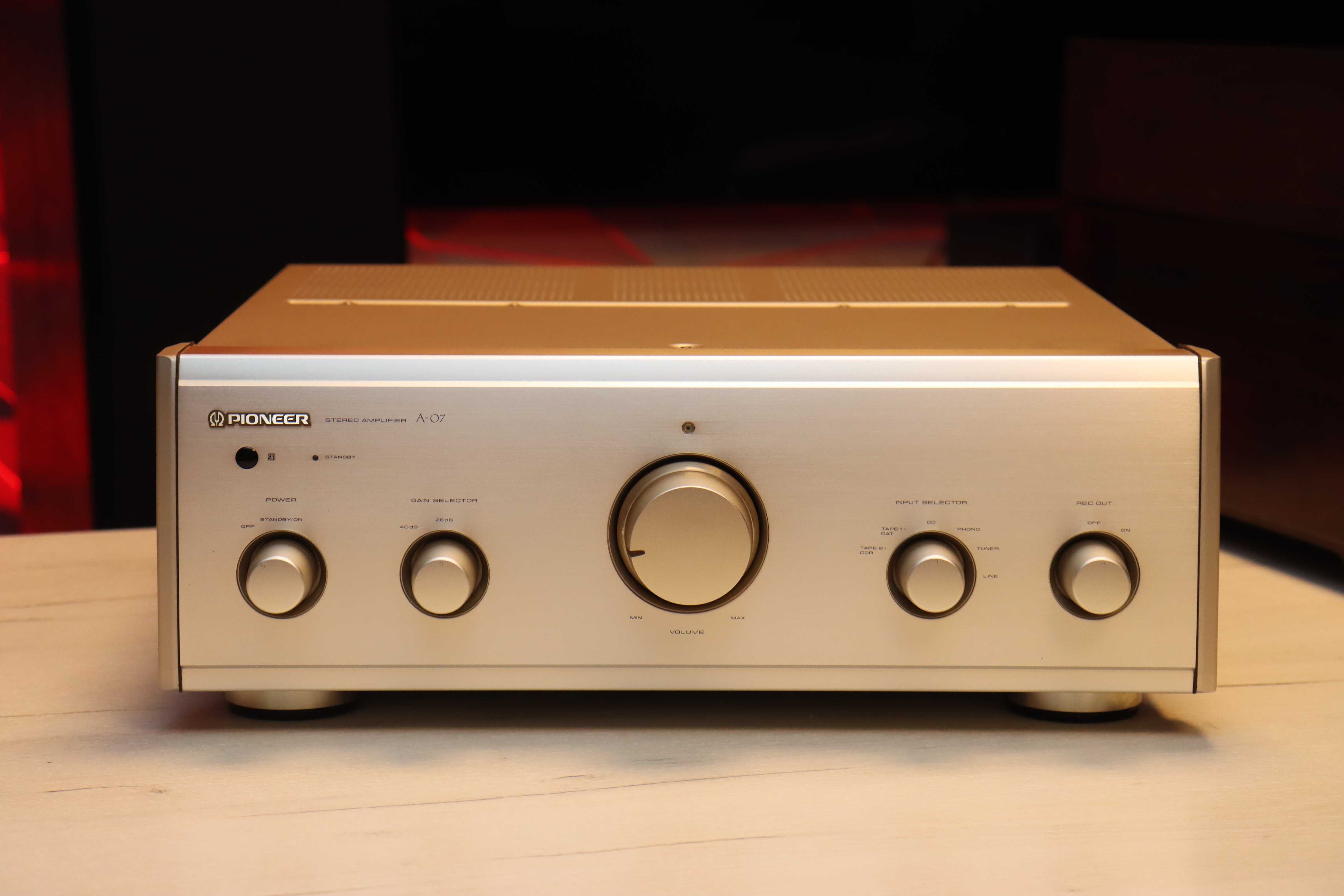 Pioneer A-07 Wzmacniacz stereo Urushi Elite Exclusive Reference