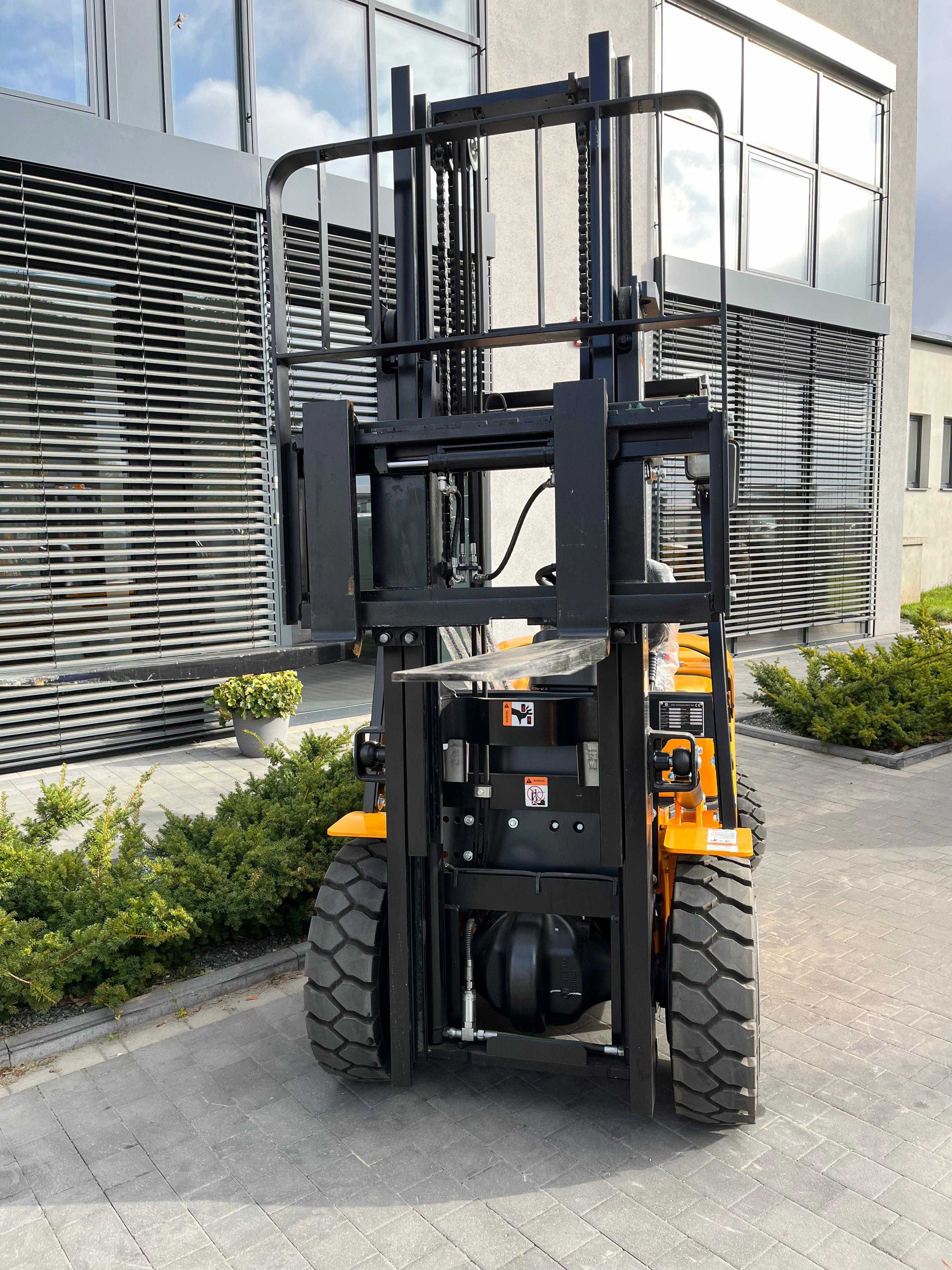 Wózek widłowy Gunter Grossmann 3T Duplex 3,3 m  . Elektryk