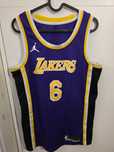 Lakers Lebron james jersey #6