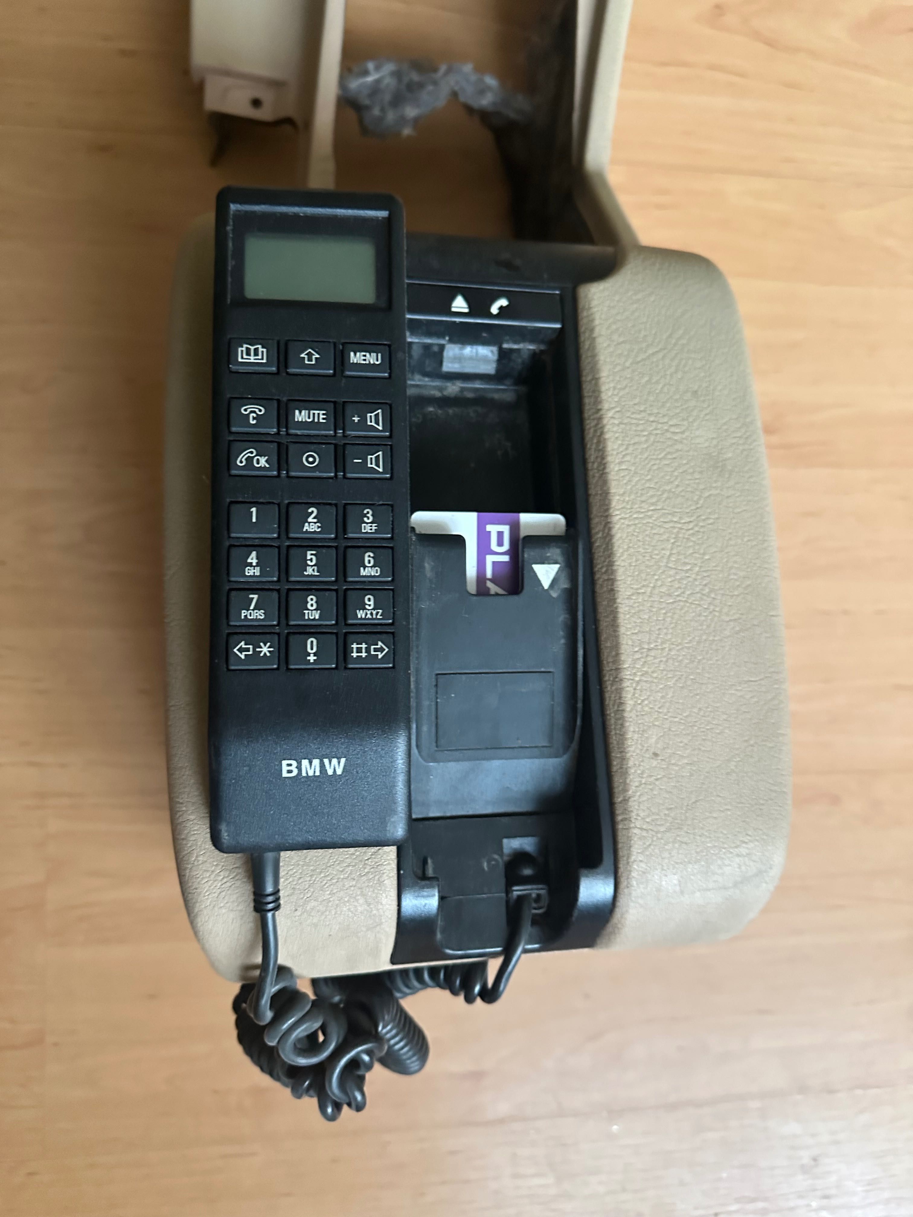 Telefon z podłokietnikiem BMW e39