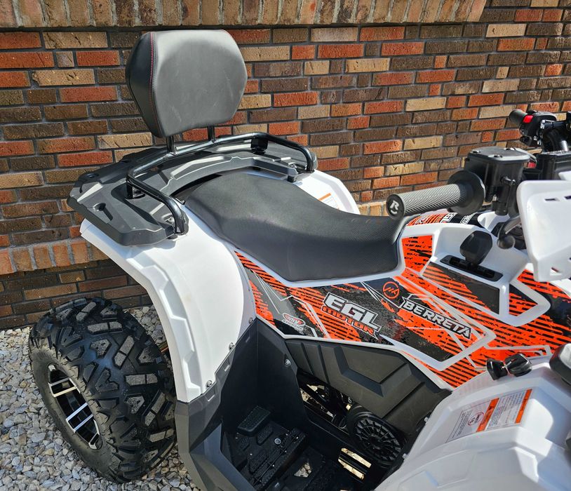 Quad EGL 250 berreta 200 wyciągarka hak alusy