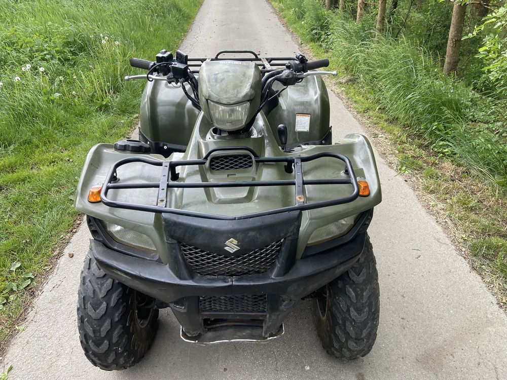 Rama suzuki kingquad 700 king-quad rama zarejestrowana w PL kwity