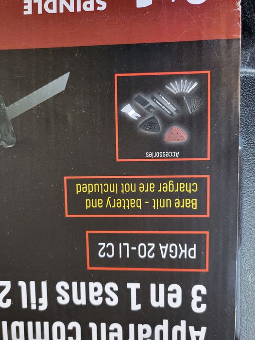 PARKSIDE® Akumulatorowe narzędzie wielofunkcyjne 3w1, PKGA 20-Li C2